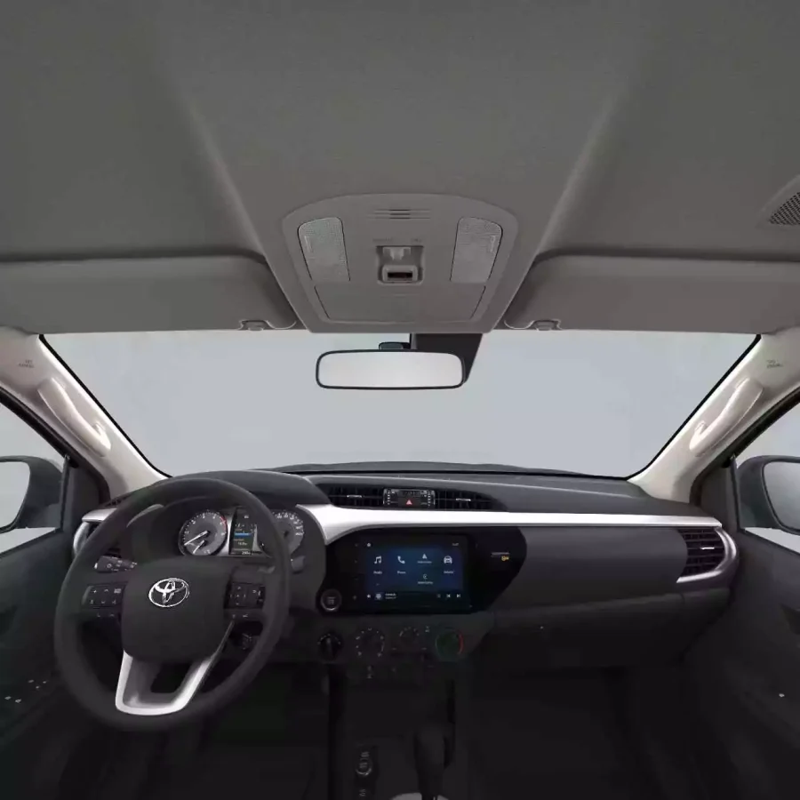 Renting Coches Toyota Hilux 2.4B 6AT Doble Cabina GX Blanco Polar