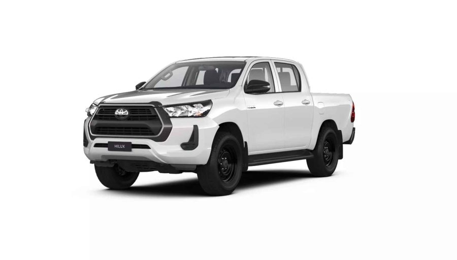 Renting Coches Toyota Hilux 2.4B 6AT Doble Cabina GX Blanco Polar