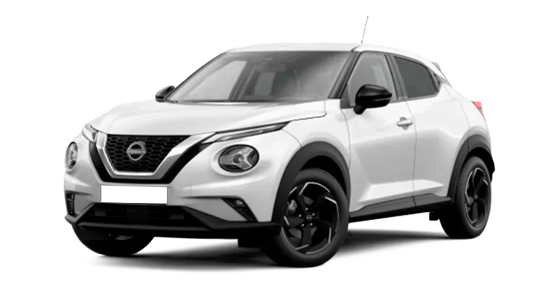 Renting Coches Nissan Juke-DIG-T 84kW 6M/T Acenta Sapporo White