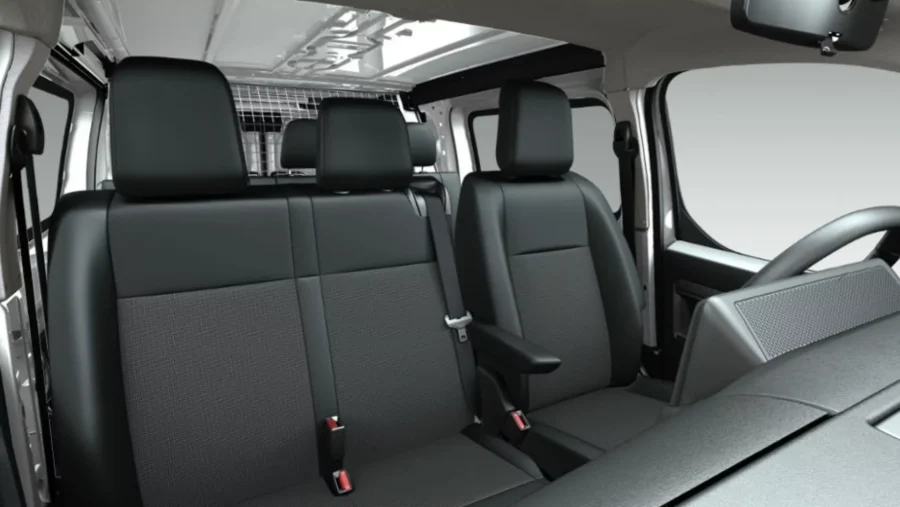 Renting Coches Opel Vivaro Doble Cabina Plegable 1.5 BlueHDi 120 Kaolin White