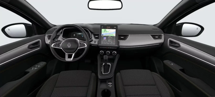 Renting Coches Renault Arkana Techno full hybrid e-tech 105kW (145CV)-SS Negro