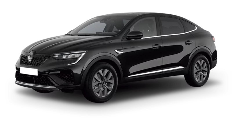 Renting Coches Renault Arkana Techno full hybrid e-tech 105kW (145CV)-SS Negro