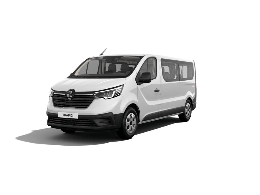 Renting Coches Renault Trafic Combi Authentic Largo Energy Blue Blanco Glaciar