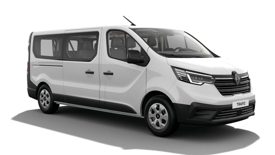 Renting Coches Renault Trafic Combi Authentic Largo Energy Blue Blanco Glaciar