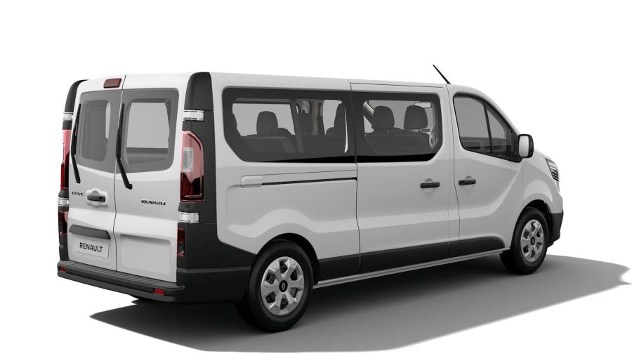 Renting Coches Renault Trafic Combi Authentic Largo Energy Blue Blanco Glaciar