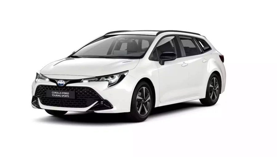 Renting Coches Toyota Corolla Touring Sports Hybrid 140 Active Plus Blanco Classic