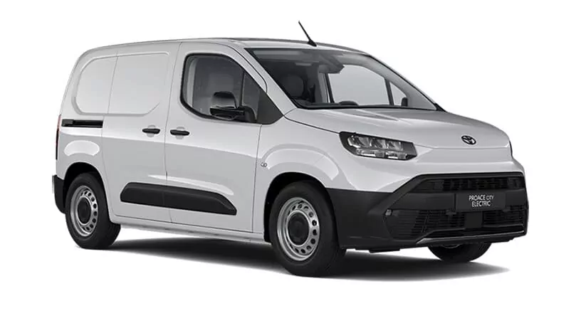 Renting Coches Toyota Proace City VAN 50kW EV L1 GX Blanco Polar