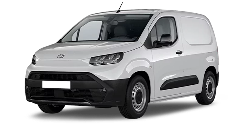 Renting Coches Toyota Proace City-VAN 50kW EV L1 GX Blanco Polar