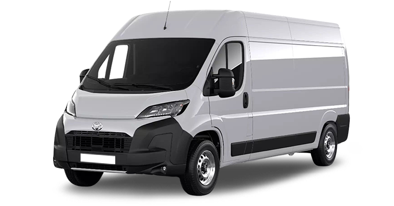 Renting Coches Toyota Proace-MAX 2.2D 103kW (140CV) 6MT VAN L3 H2 GX Blanco Polar