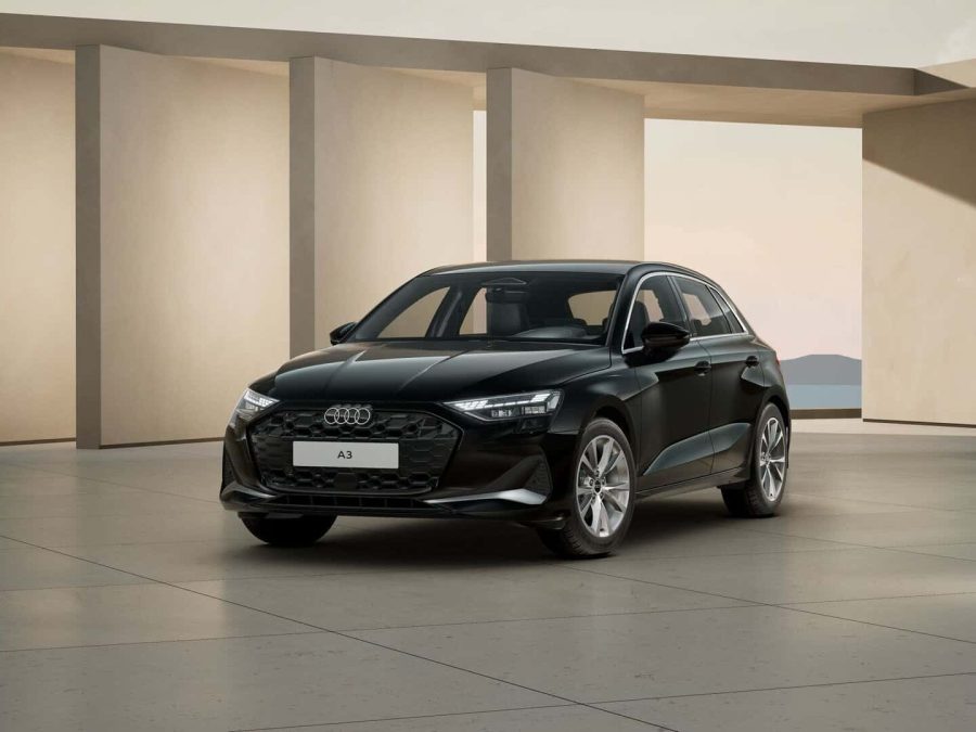 Renting Coches Audi A3 Sportback TFSi 85kW 6vel Advanced Negro