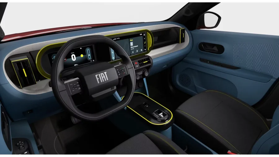 Renting Coches Fiat Grande Panda 110 MHEV AUTO Business Rojo