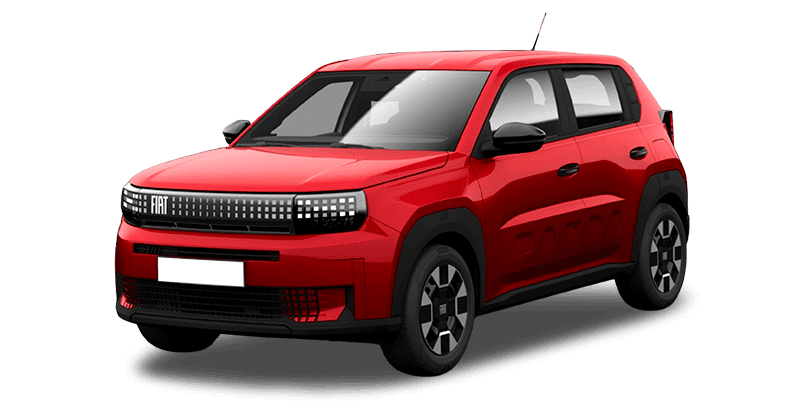 Renting Coches Fiat Grande Panda 110 MHEV AUTO Business Rojo