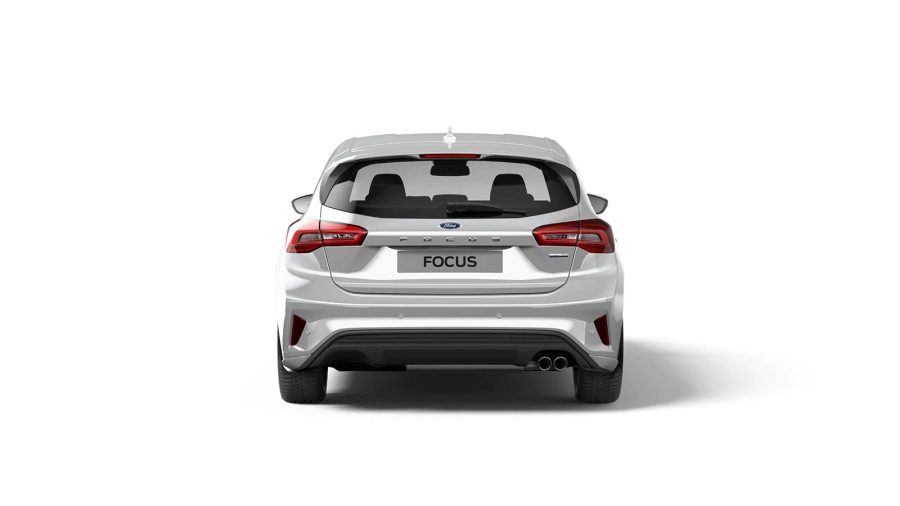 Renting Coches Ford Focus 1.0T EcoBoost mHEV ST-Line Blanco, Rojo Race