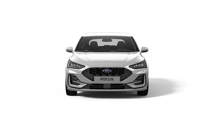 Renting Coches Ford Focus 1.0T EcoBoost mHEV ST-Line Blanco, Rojo Race