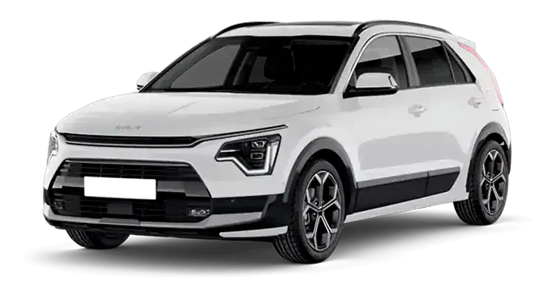 Renting Coches Kia Niro-1.6 GDi HEV Concept Clear White