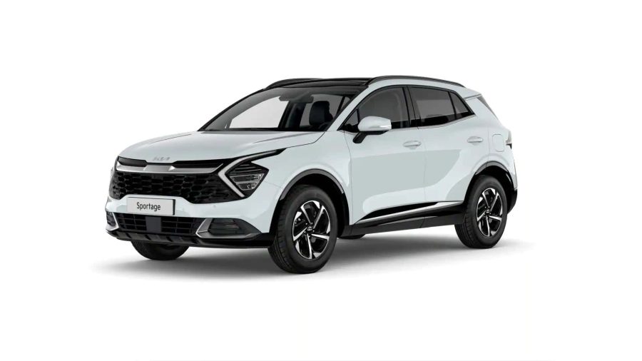 Renting Coches Kia Sportage 1.6 CRDi MHEV Business DCT Cassa White