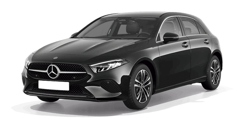Renting Coches Mercedes Benz Clase A-180 Negro Noche