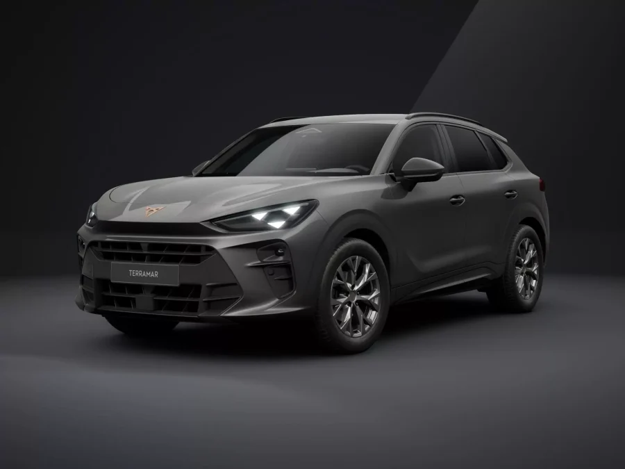 Renting Coches Cupra Terramar 1.5 eTSI DSG Gris Timanfaya