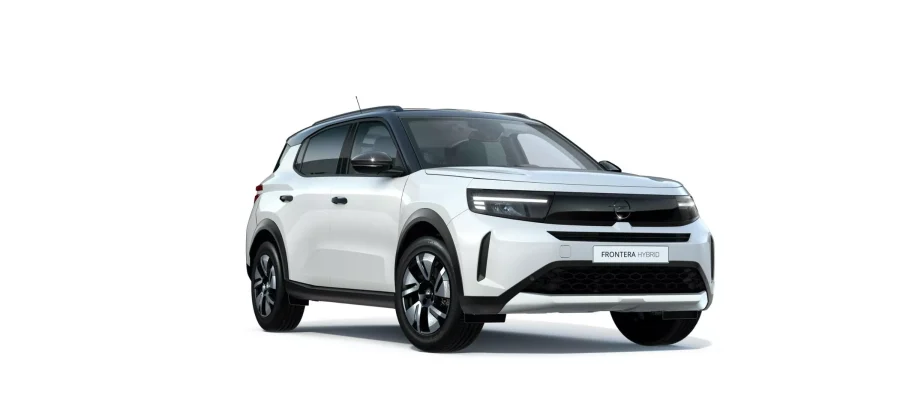 Renting Coches Opel Frontera 1.2T XHT Hybrid eDCT 81kW GS Arktis White