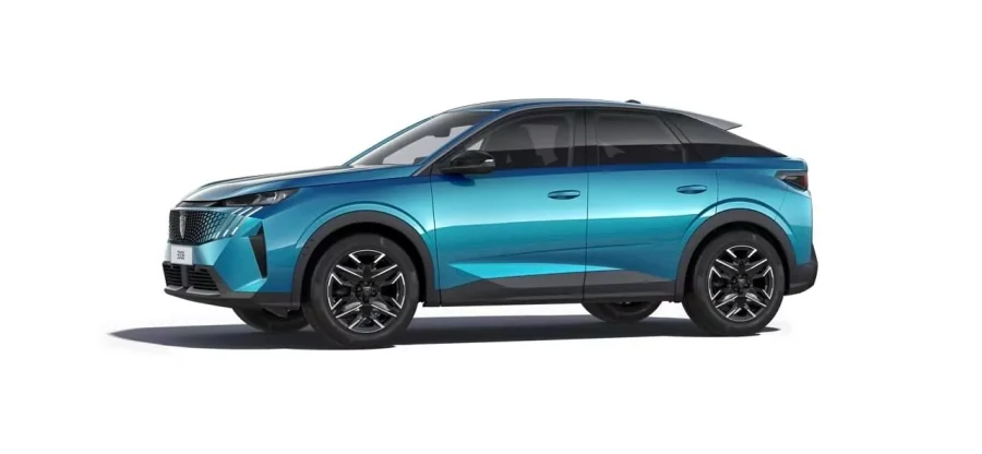 Renting Coches Peugeot 3008 1.2 107KW Allure EDCS6 Azul Obsession