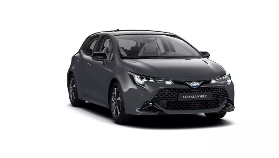 Renting Coches Toyota Corolla Hybrid 140 e-CVT 5P Active Plus Gris Trueno