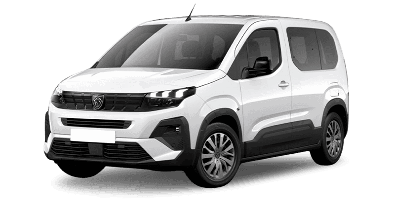 Renting Coches Peugeot Rifter Active Business Standard N1 BlueHDi 100 S&S Blanco Kaolin