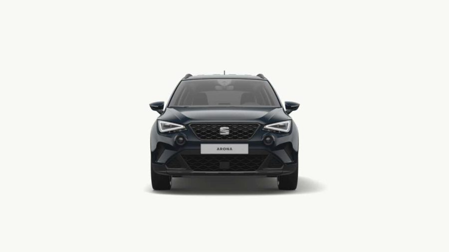 Renting Coches Seat Arona 1.0 TSI 85kW Style Special Edition Azul Fiord, Blanco