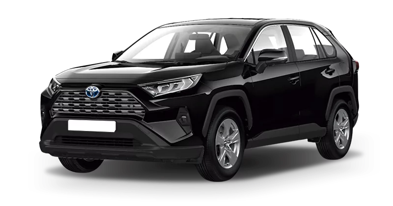 Renting Coches Toyota Rav4 220H e-CVT 5P Business Negro Cosmos