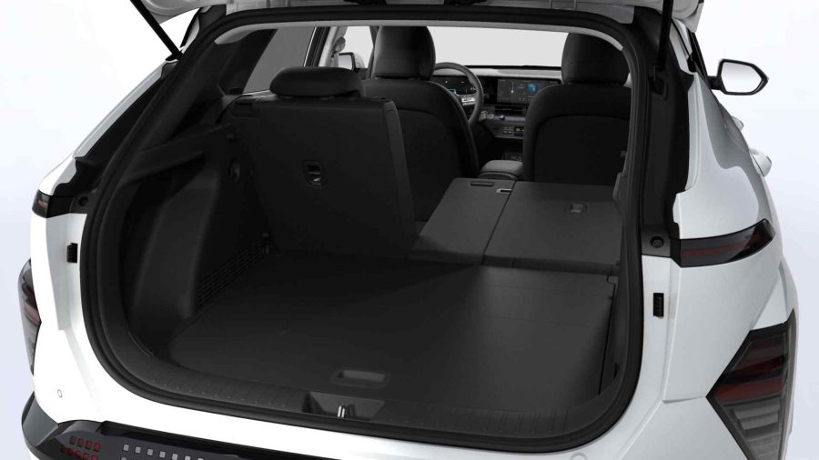 Renting Coches Hyundai Kona EV 150kW Black Line Atlas White