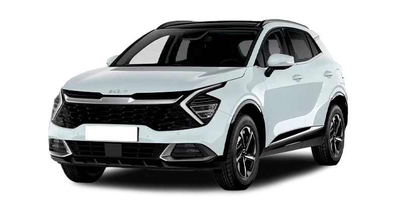 Renting Coches Kia Sportage-1.6 CRDi MHEV Business DCT Cassa White