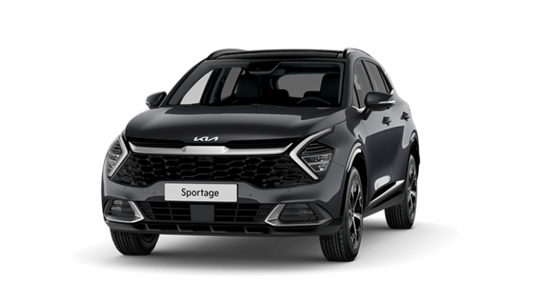 Renting Coches Kia Sportage 1.6 T-GDi HEV Drive 4×2 Black Pearl