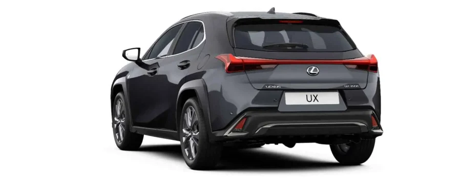 Renting Coches Lexus UX 300h F Sport Legend Gris Berlín, Titanium, Verde Oliva, Negro Graphite, Blanco Nova, Copper Petra, Azul Eléctrico