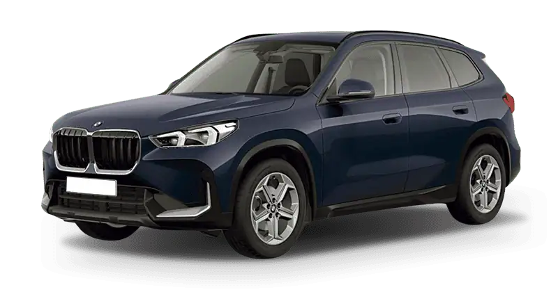 Renting Coches BMW X1 sDrive 20d Night Dusk Blue, Mineral White