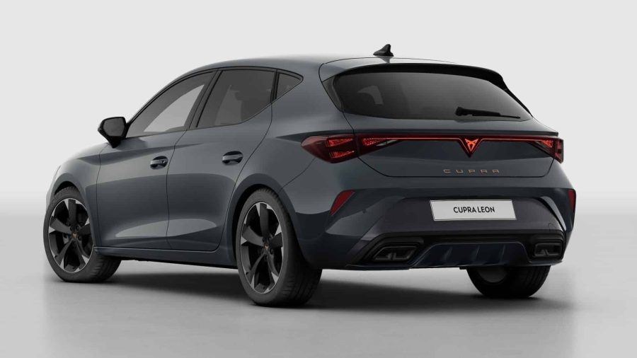 Renting Coches Cupra León 1.5 e-TSI DSG Azul Fiord