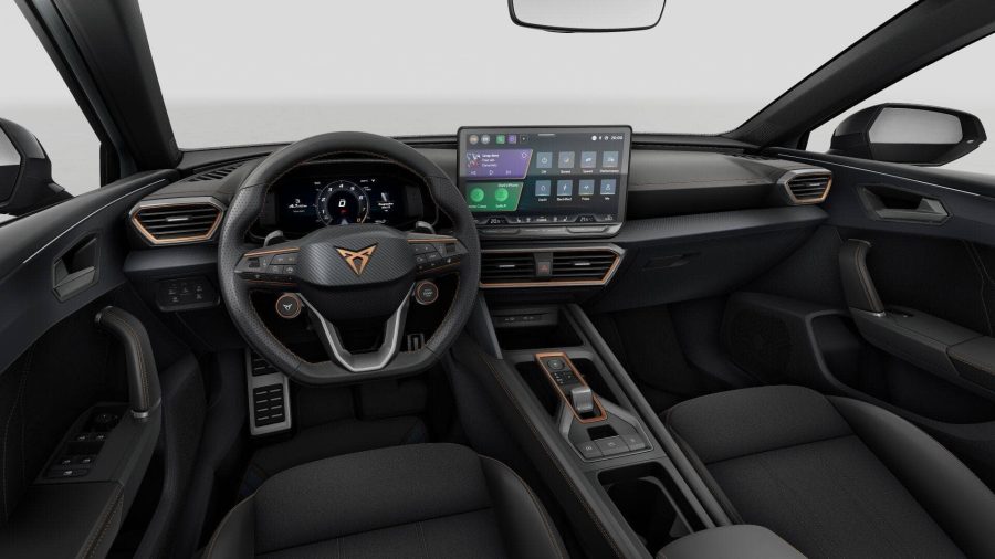 Renting Coches Cupra León 1.5 e-TSI DSG Azul Fiord