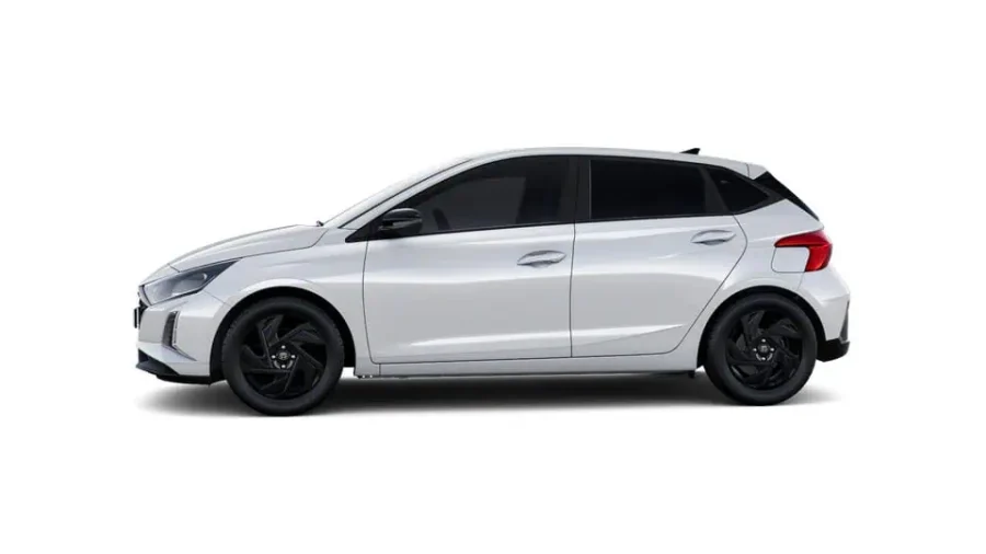 Renting Coches Hyundai i20 1.0 T Black Line Atlas White