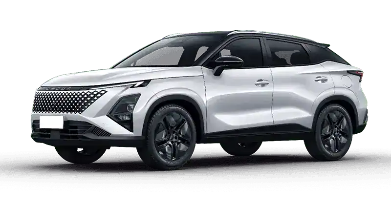 Renting Coches Omoda 5-1.5 TGDI HEV Business Blanco techo negro, Plata techo negro, Negro