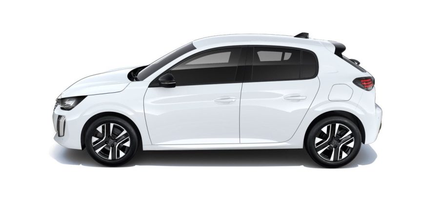 Renting Coches Peugeot 208 Allure Gasolina 100 S&S 6 vel. Man Blanco Okenite