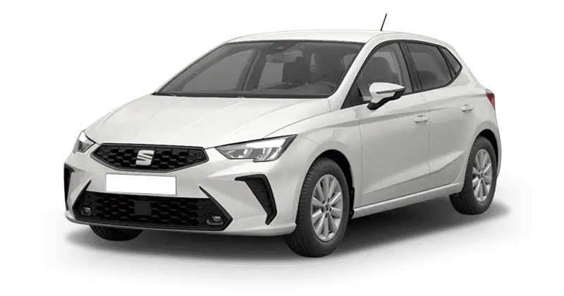 Renting Coches Seat Ibiza-+ 1.0 MPI Start/Stop Blanco