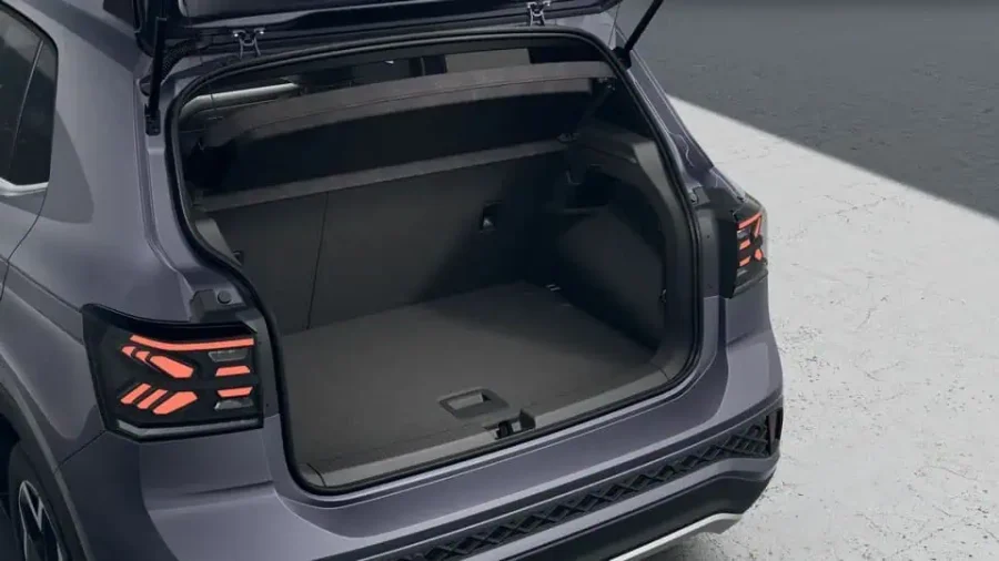 Renting Coches Volkswagen T-Cross 1.0 TSI R-Line Gris, Plata, Blanco, Negro