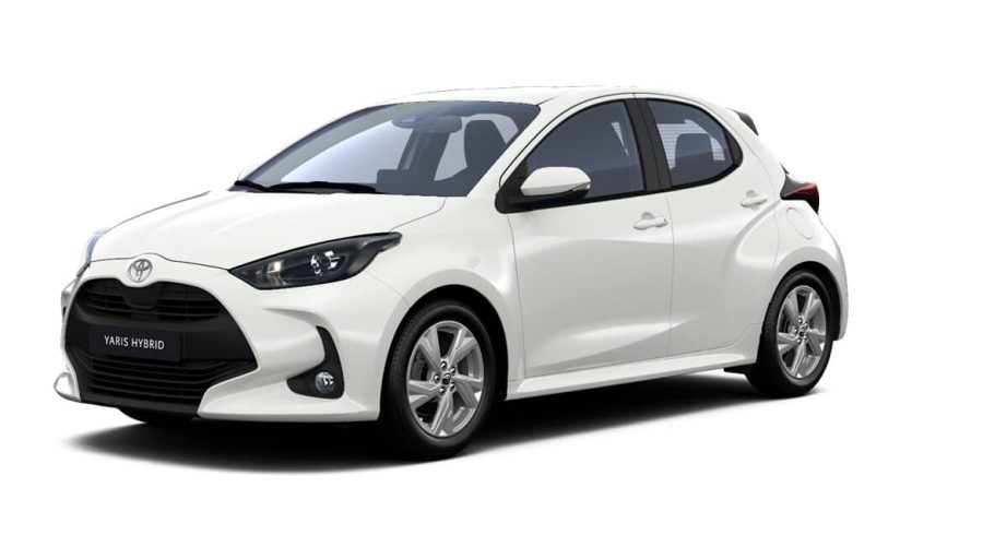 Renting Coches Toyota Yaris 120H Active Plus Blanco Classic
