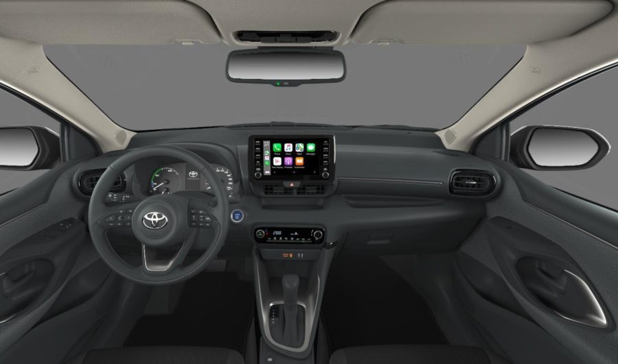 Renting Coches Toyota Yaris 120H Active Plus Blanco Classic