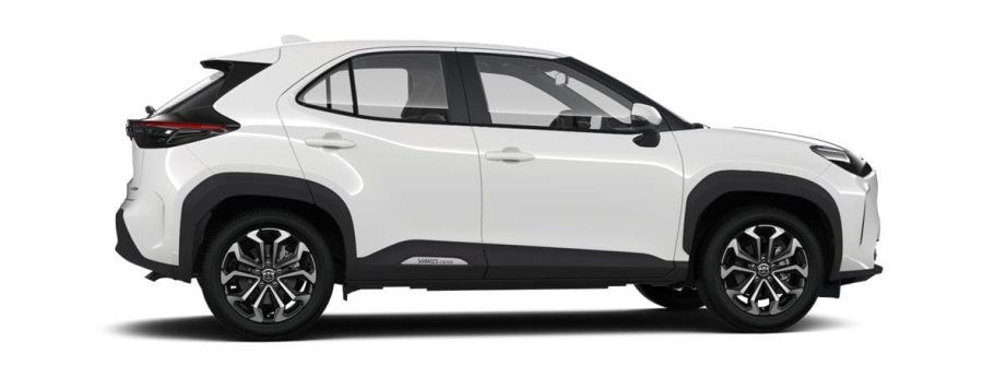 Renting Coches Toyota Yaris Cross 130H e-CVT Active Plus Azul Florida, Blanco Classic, Gris Ágata, Gris Grafito, Negro Azabache, Bronce Oliva