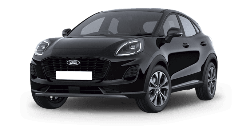 Renting Coches Ford Puma-EcoBoost MHEV Titanium Negro Agate