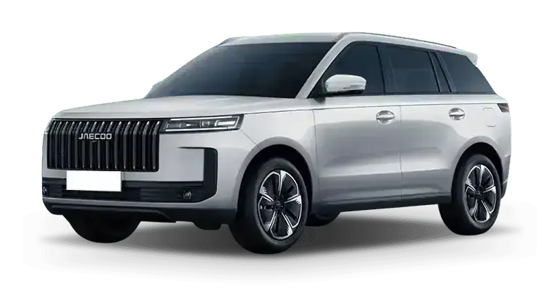 Renting Coches Jaecoo 5-1.6 TGDI Exclusive Blanco Aura, Gris Antracita, Verde Posidonia