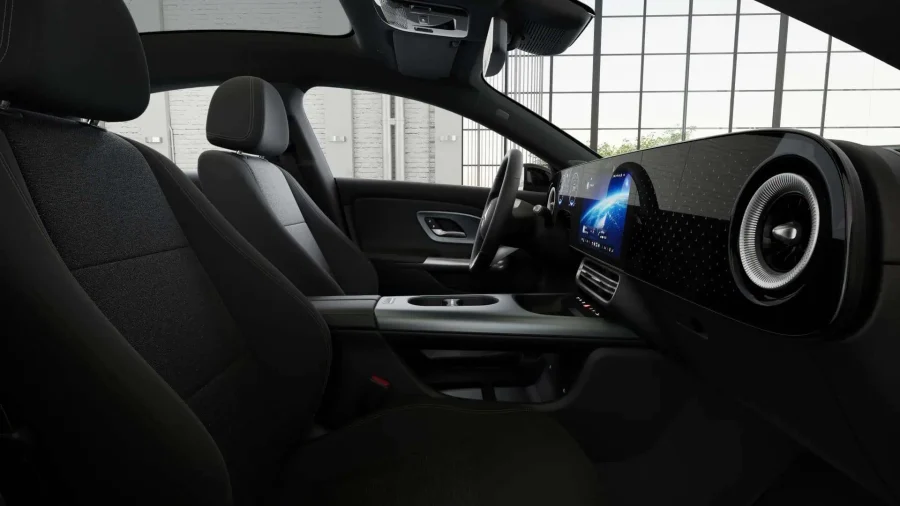 Renting Coches Mercedes Benz CLA 200 EQ Negro Cosmos