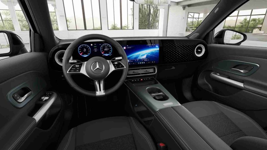 Renting Coches Mercedes Benz GLB 250+ EQ Negro Cosmo