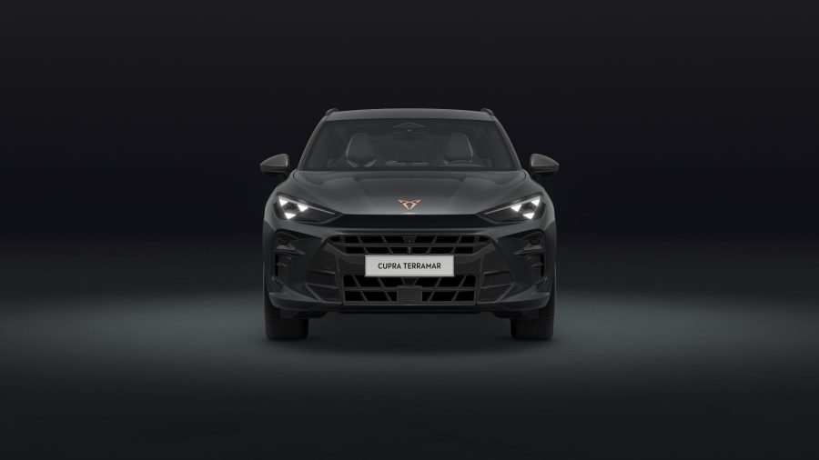 Renting Coches Cupra Terramar 1.5 eTSI DSG Gris Timanfaya