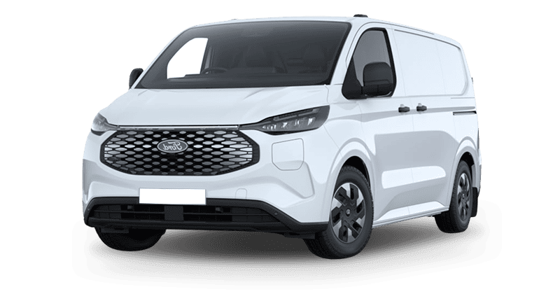 Renting Coches Ford Transit-Custom Van FT320 BEV Automática Trend Blanco