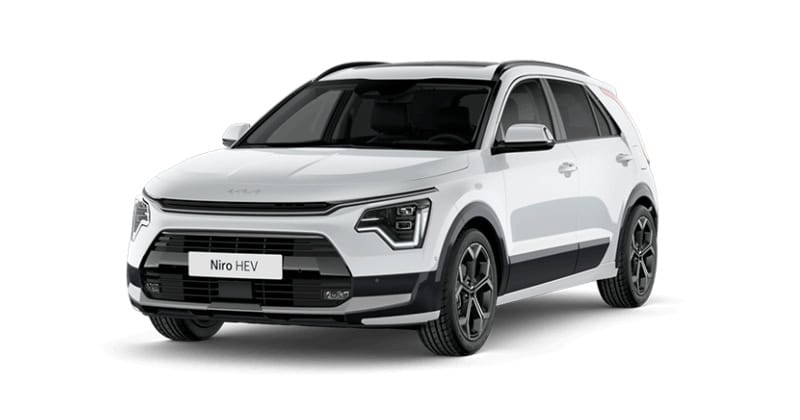 Renting Coches Kia Niro 1.6 GDi HEV Concept Clear White
